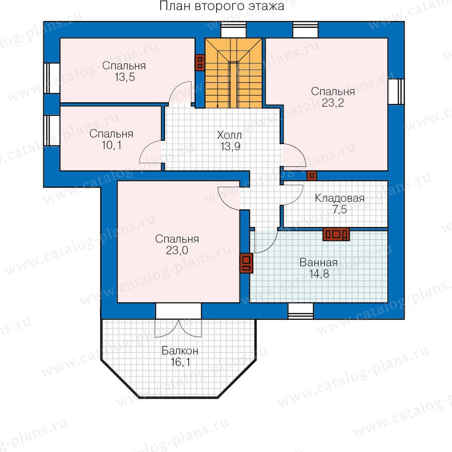 План 2-этажа проекта 40-05A