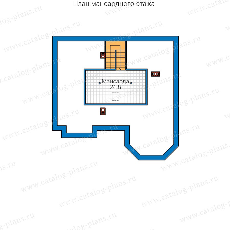 План 4-этажа проекта 40-11E