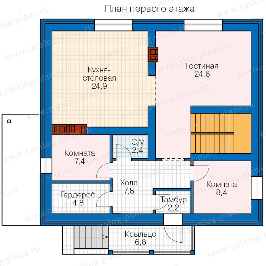 План 2-этажа проекта 57-11A